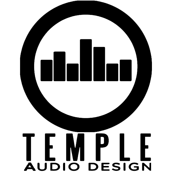 Temple Audio Design Logo